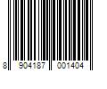 Barcode Image for UPC code 8904187001404