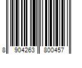 Barcode Image for UPC code 8904263800457