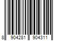 Barcode Image for UPC code 8904281904311