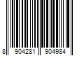 Barcode Image for UPC code 8904281904984