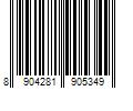 Barcode Image for UPC code 8904281905349