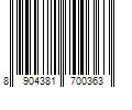 Barcode Image for UPC code 8904381700363