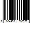 Barcode Image for UPC code 8904455000252