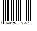 Barcode Image for UPC code 8904455000337