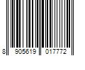 Barcode Image for UPC code 8905619017772