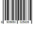 Barcode Image for UPC code 8905650025835