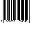 Barcode Image for UPC code 8906005504340