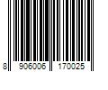 Barcode Image for UPC code 8906006170025