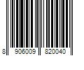 Barcode Image for UPC code 8906009820040