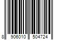 Barcode Image for UPC code 8906010504724