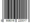 Barcode Image for UPC code 8906016220017