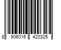 Barcode Image for UPC code 8906016420325