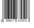 Barcode Image for UPC code 8906017672518