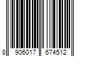 Barcode Image for UPC code 8906017674512