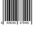 Barcode Image for UPC code 8906048875490