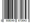 Barcode Image for UPC code 8906049670643