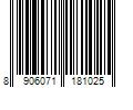 Barcode Image for UPC code 8906071181025