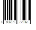 Barcode Image for UPC code 8906078721965