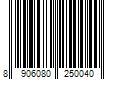 Barcode Image for UPC code 8906080250040