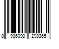 Barcode Image for UPC code 8906090290265