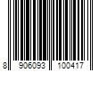 Barcode Image for UPC code 8906093100417