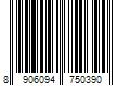 Barcode Image for UPC code 8906094750390