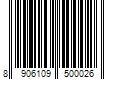 Barcode Image for UPC code 8906109500026