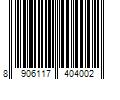 Barcode Image for UPC code 8906117404002