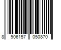 Barcode Image for UPC code 8906157050870