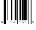 Barcode Image for UPC code 891040701213