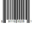 Barcode Image for UPC code 891118002051