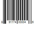 Barcode Image for UPC code 891174000046. Product Name: 