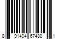 Barcode Image for UPC code 891404674801