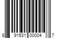 Barcode Image for UPC code 891531000047