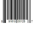 Barcode Image for UPC code 891618001257