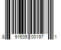 Barcode Image for UPC code 891635001971