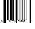 Barcode Image for UPC code 891760002621