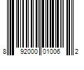 Barcode Image for UPC code 892000010062