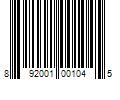 Barcode Image for UPC code 892001001045