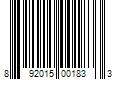 Barcode Image for UPC code 892015001833