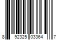 Barcode Image for UPC code 892325033647