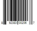 Barcode Image for UPC code 892383002067