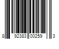 Barcode Image for UPC code 892383002593