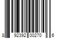 Barcode Image for UPC code 892392002706