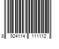 Barcode Image for UPC code 8924114111112