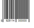 Barcode Image for UPC code 8925114000000