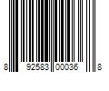 Barcode Image for UPC code 892583000368