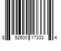 Barcode Image for UPC code 892600173334