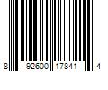 Barcode Image for UPC code 892600178414