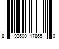 Barcode Image for UPC code 892600178650